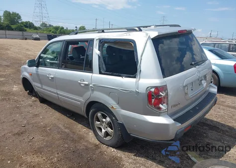 2006 Honda Pilot Ex-L z USA, uszkodzony, nr VIN 2HKYF18746H532050